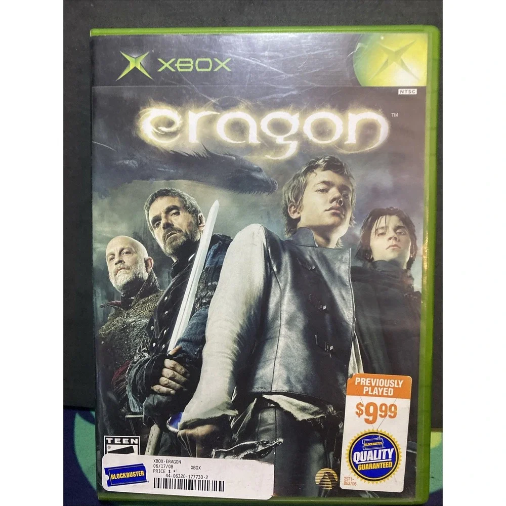 Eragon (Microsoft Xbox, 2006) No Manual